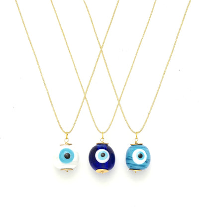 Ava Evil Eye Pendant Necklace