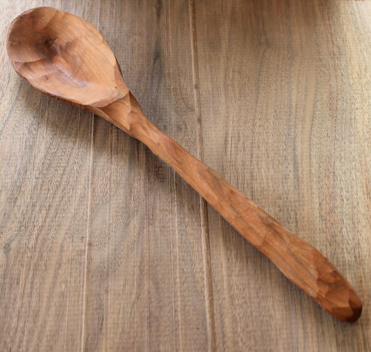Handcarved Wooden Chef Spoon