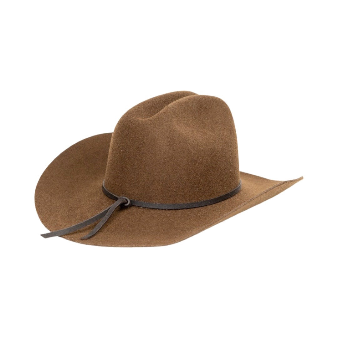 Karina Wool Cowboy Hat in Oak