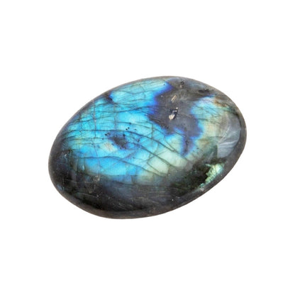 Labradorite Blue Flame Palm Stone