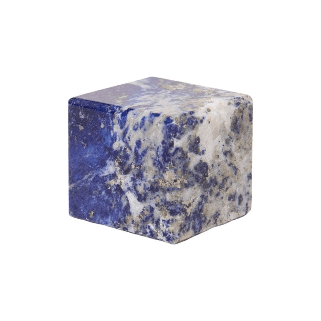 Lapis Lazuli Cube by Tiny Rituals