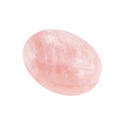 Rose Quartz Palm Stone - AAA Quality