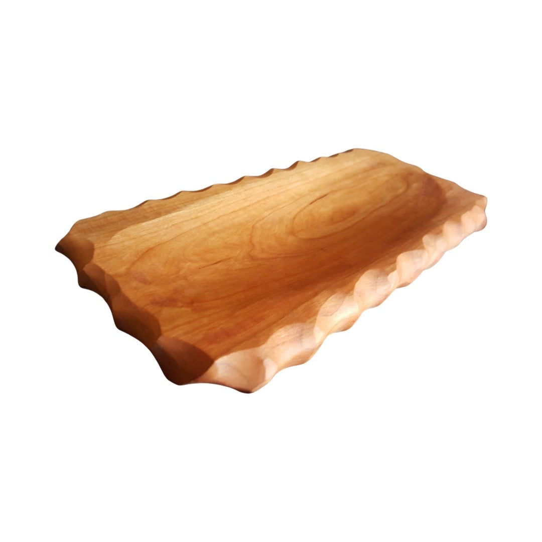 Handcarved Bread Board / Serving Platter
