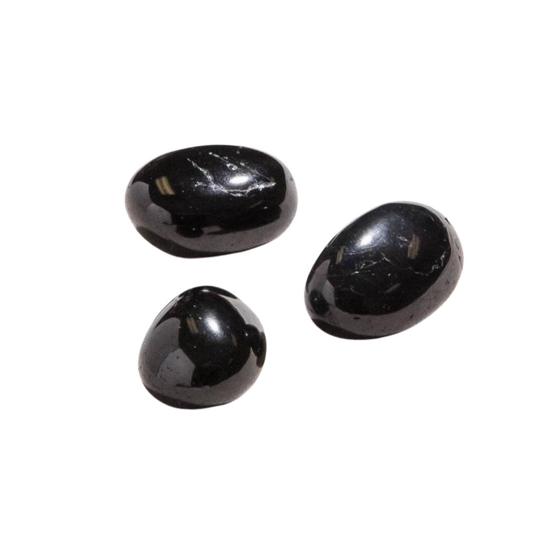 Black Tourmaline Stone Set
