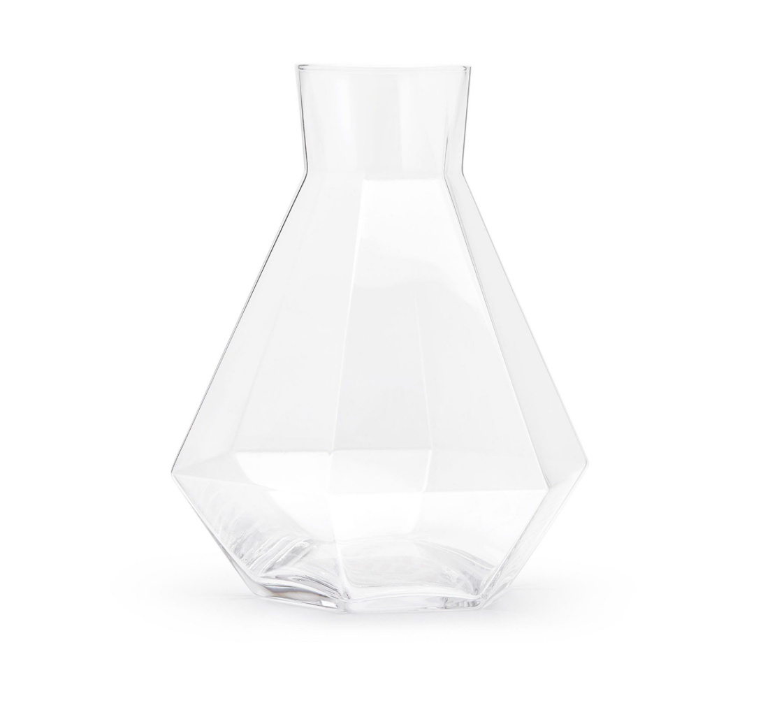 Everyday Diamond Shaped Crystal Decanter/Carafe/Pitcher by Puik