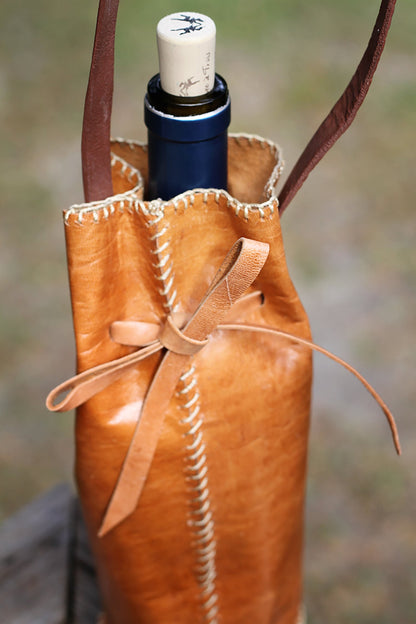 Leather Bottle Holder by 2nd Story Goods
