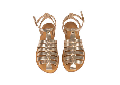Yapo Women Sandals in Gold