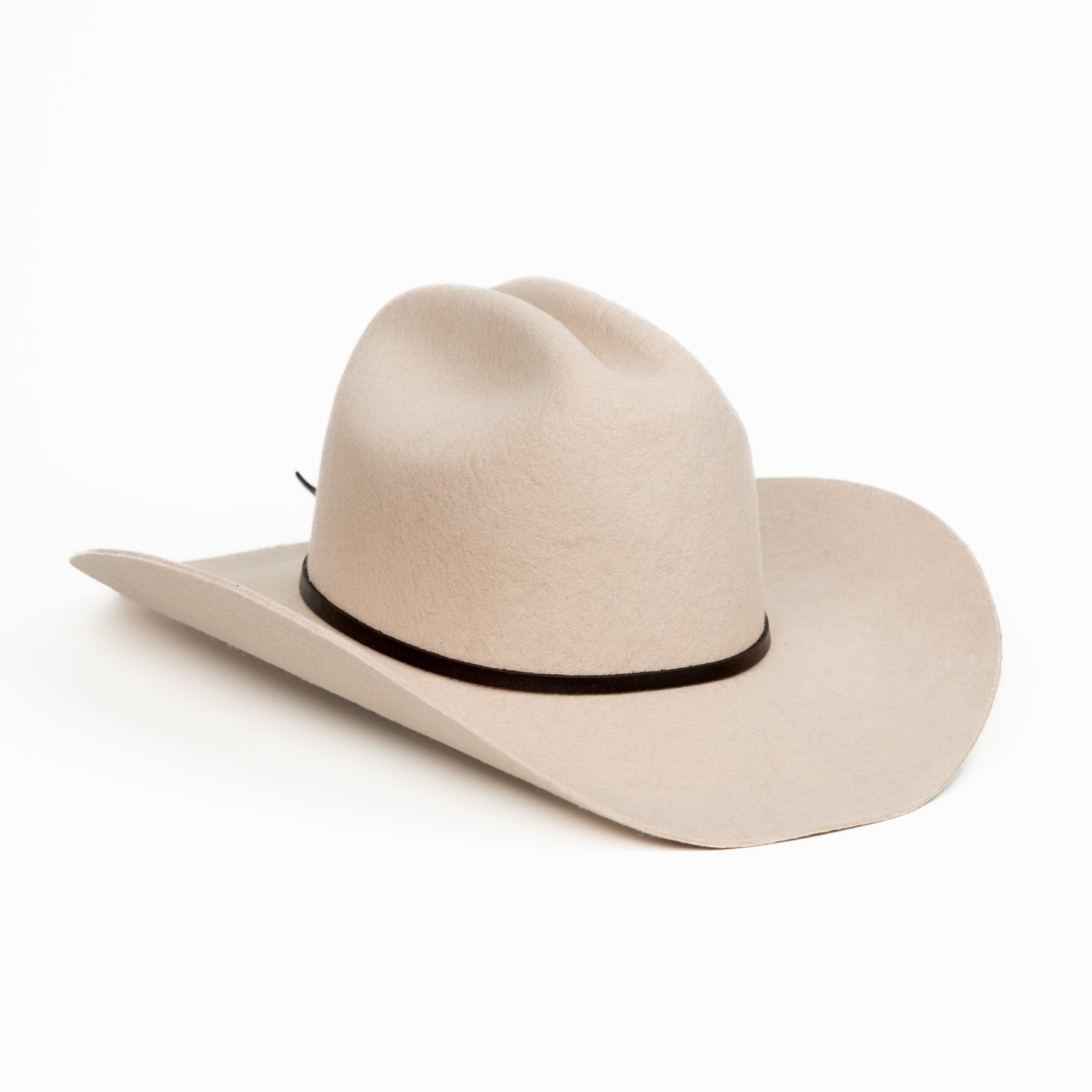 Karina Wool Cowboy Hat in Taupe