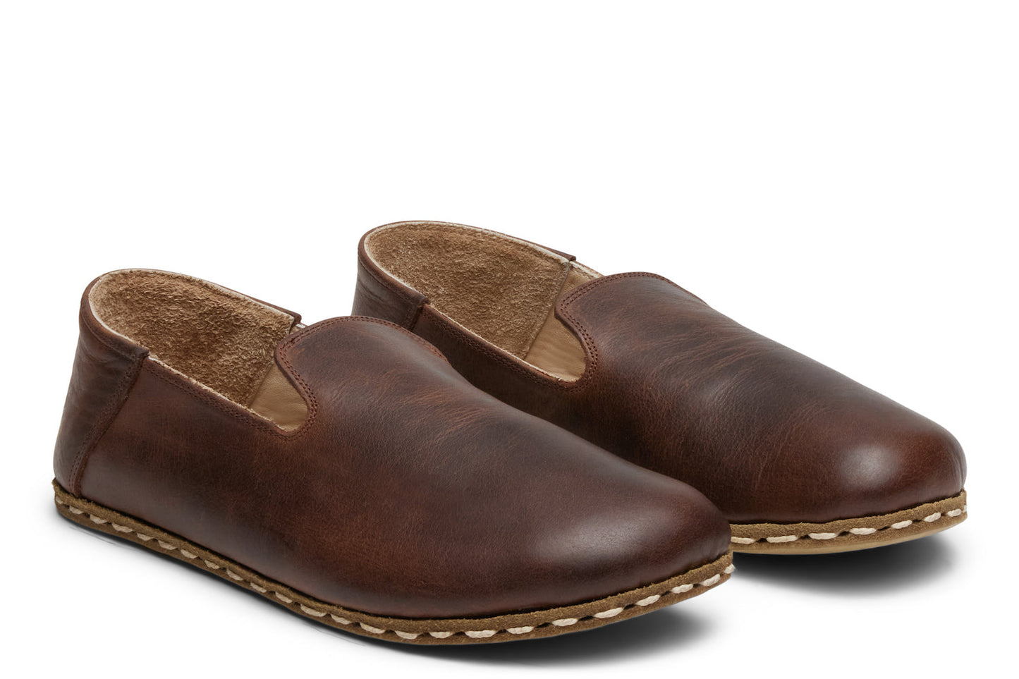Women's Barefoot Grounding Slip-on Shoes / Coffee by Raum