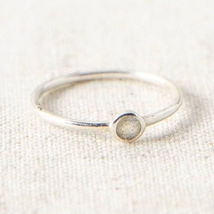 Labradorite Silver or Gold Ring