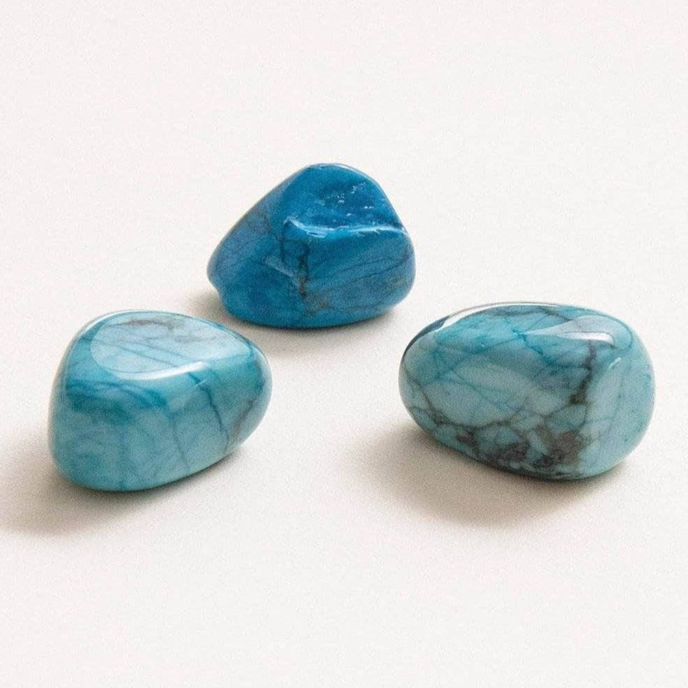 Turquoise Howlite Stone Set