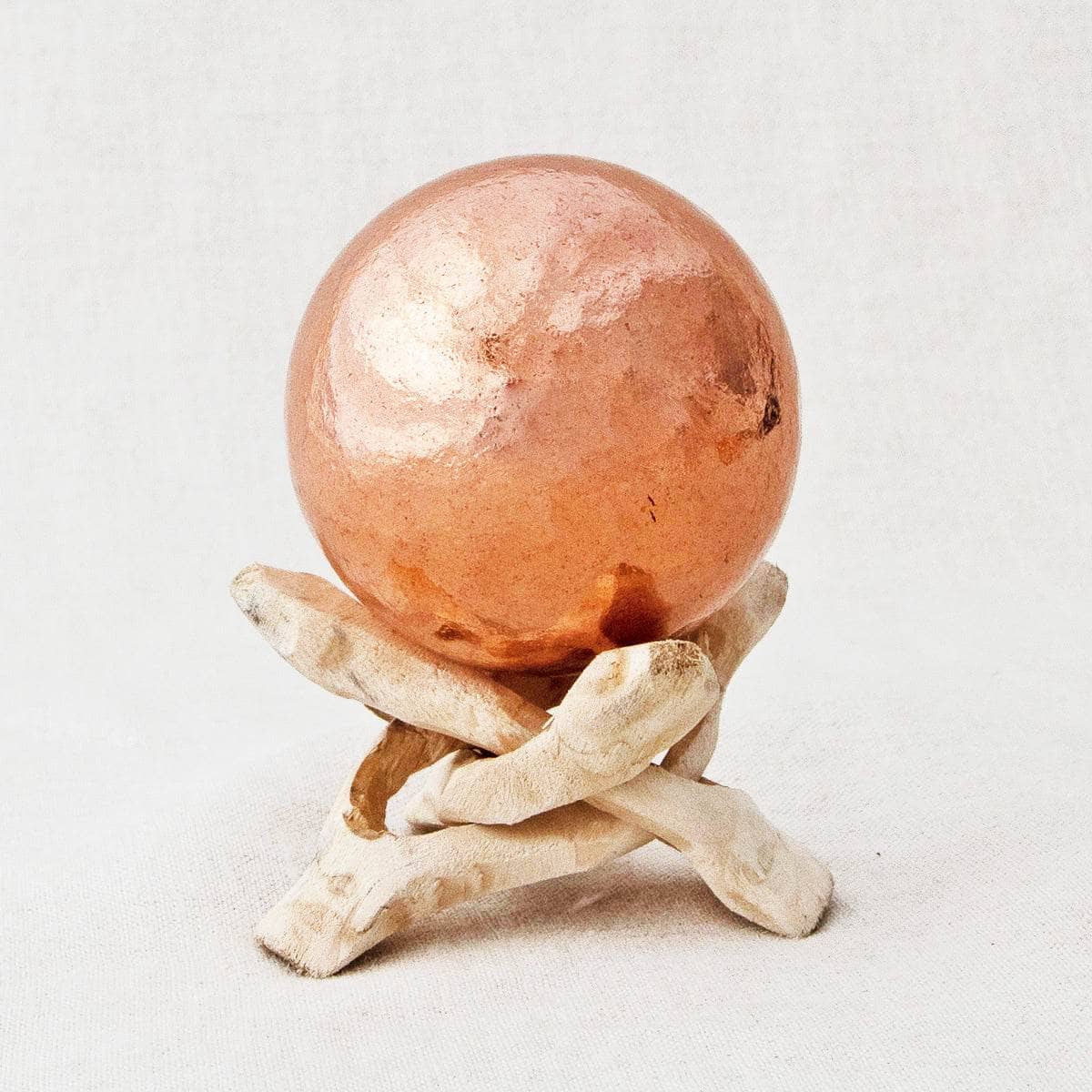 Copper Healing Sphere with Tripod