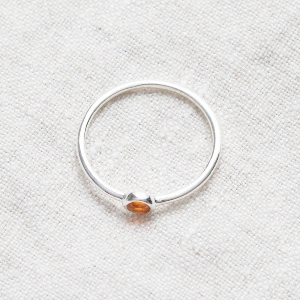 Carnelian Silver or Gold Ring