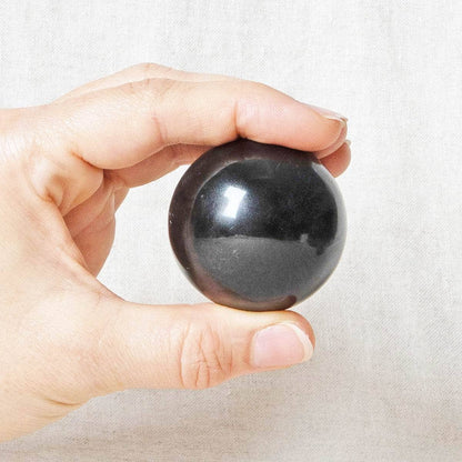 Black Obsidian Sphere with Tripod