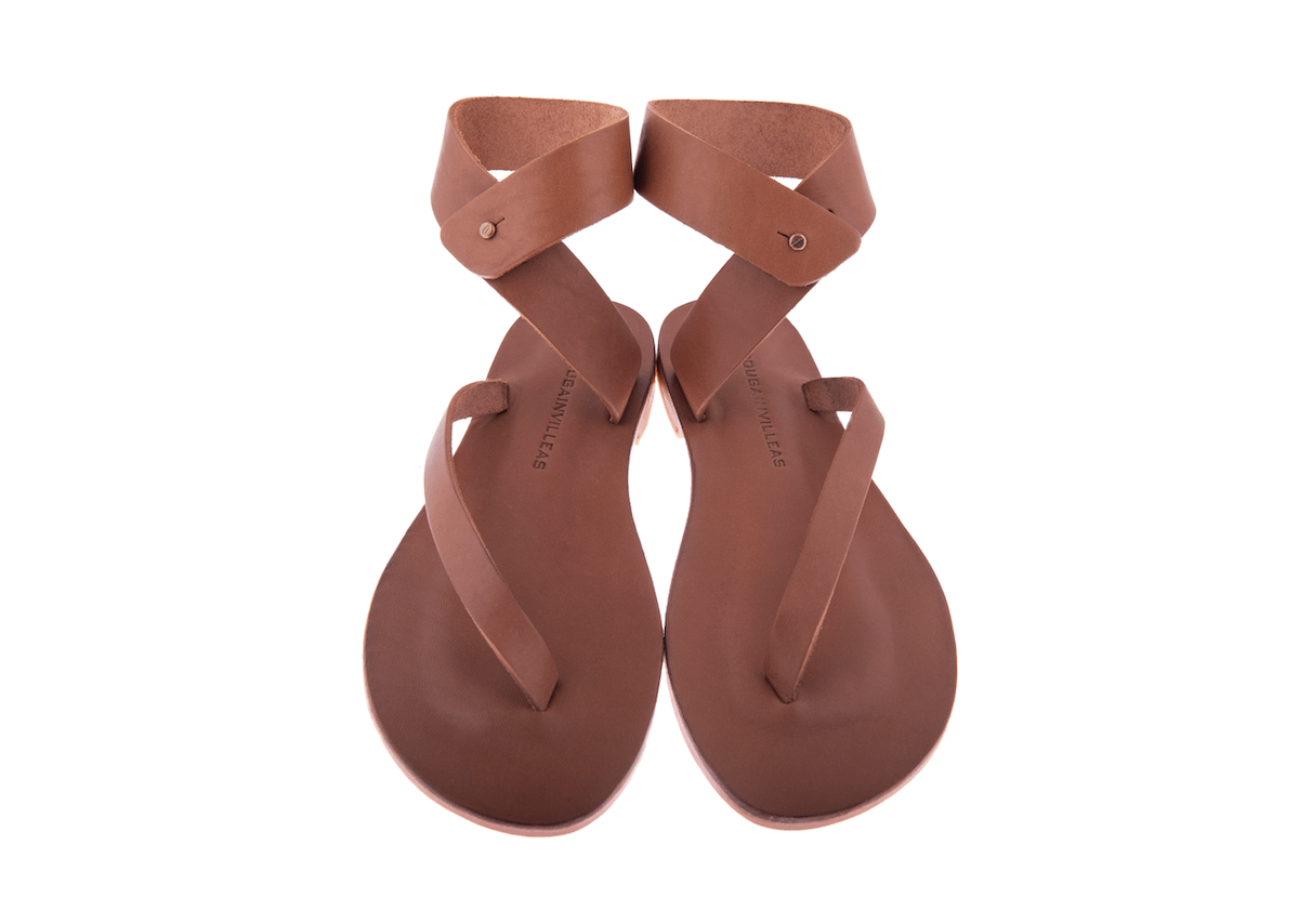 Ivy Sandals in Brown